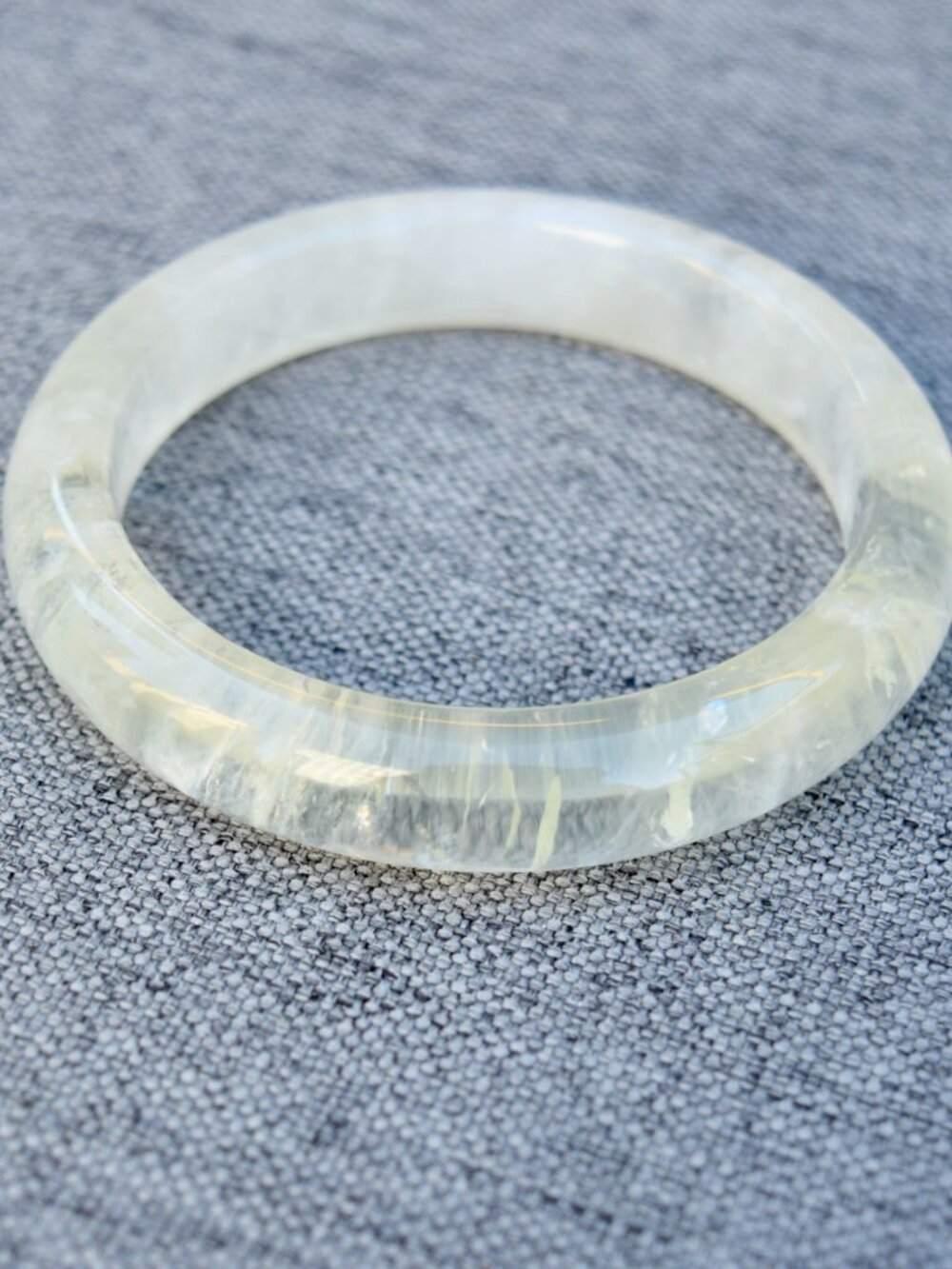 57.5 mm Citrine Lemon Quartz Bangle